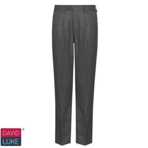 DL943 Grey Half Elastic Trouser