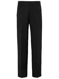 Junior Boys Black Trousers