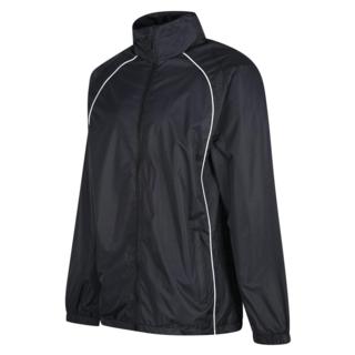 Black/White Waterproof Jacket
