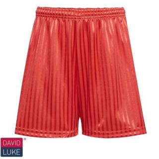 Red Shadow Stripe Shorts