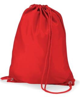 Red swim bag