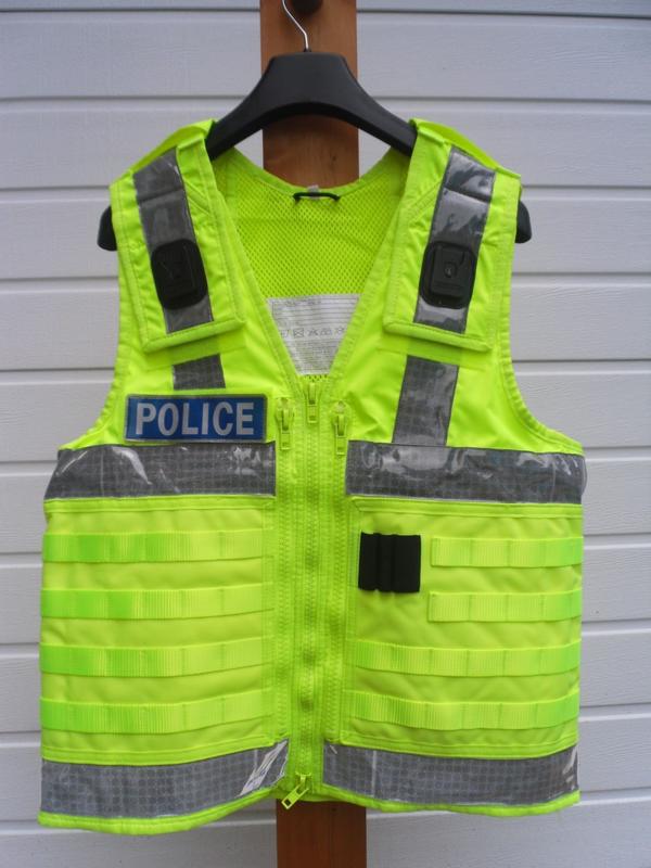 Protec High Vis modular MOLLE vest - Police Supplies